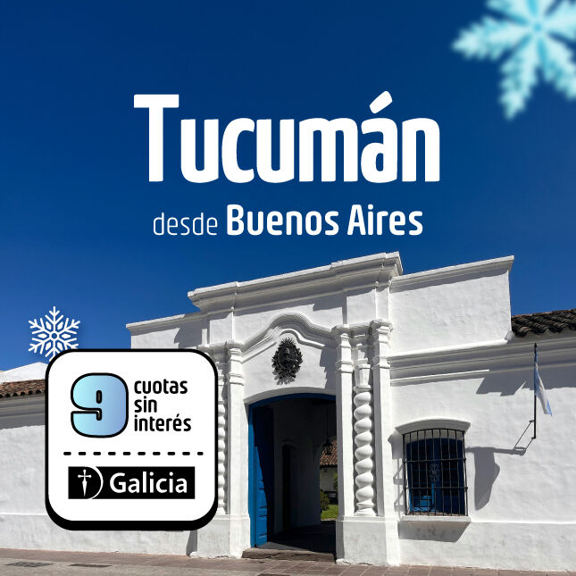 pasajes a Tucumán desde buenos aires
